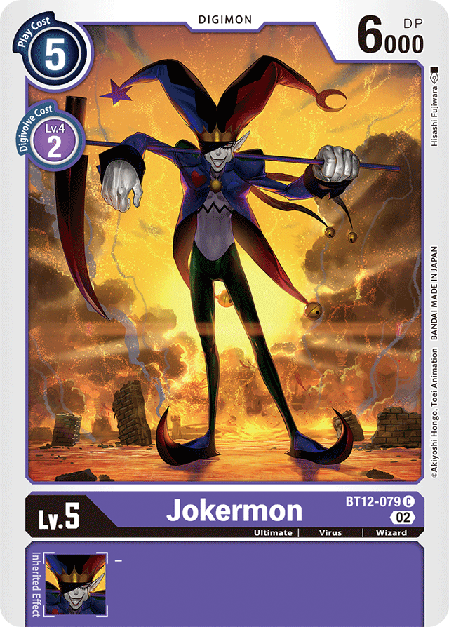 Digimon Card Across Time Jokermon BT12-079 C