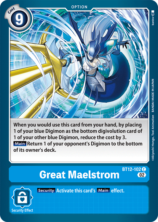 Digimon Card Across Time Great Maelstrom BT12-102 C