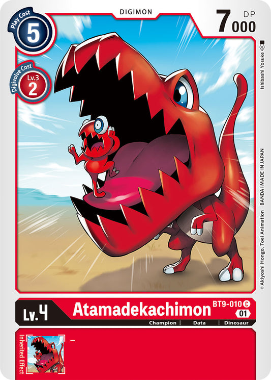 Digimon Card X Record Atamadekachimon BT9-010 C