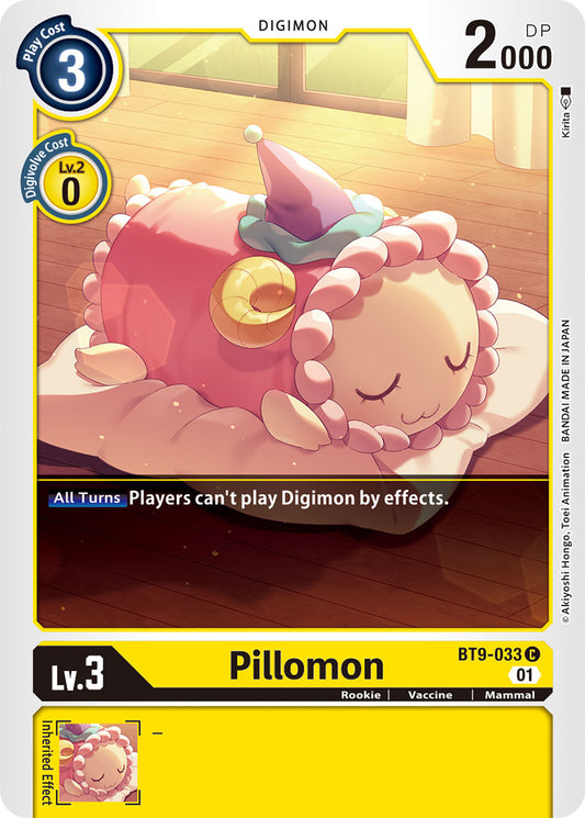 Digimon Card X Record Pillomon BT9-033 C