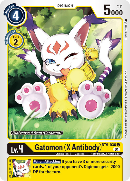 Digimon Card X Record Gatomon (X Antibody) BT9-036 C