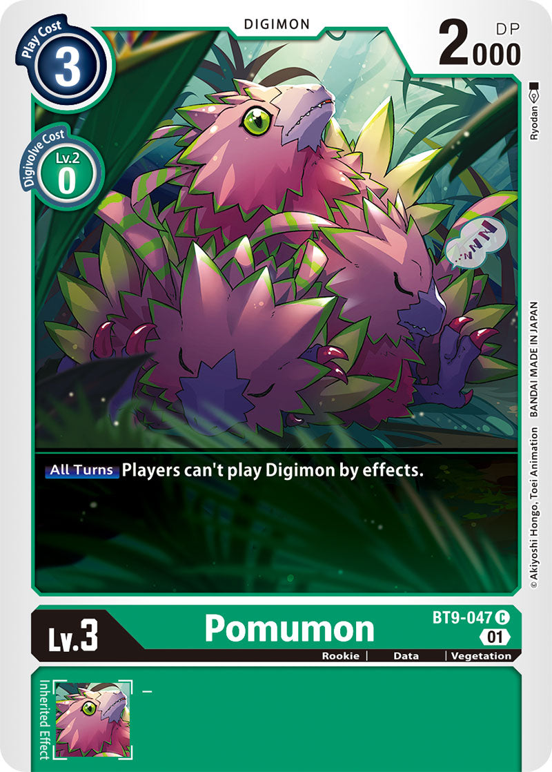Digimon Card X Record Pomumon BT9-047 C