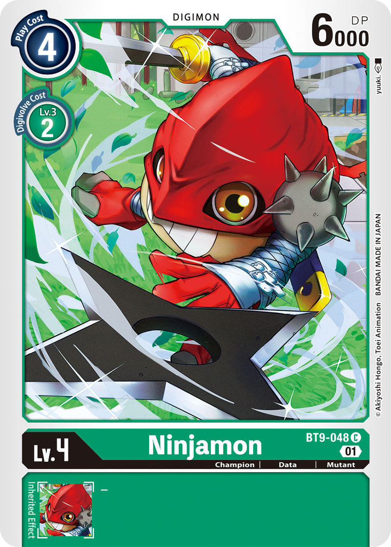 Digimon Card X Record Ninjamon BT9-048 C