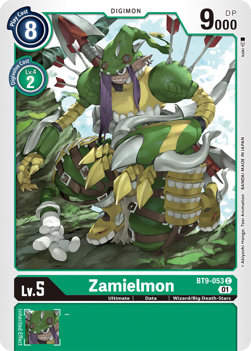 Digimon Card X Record Zamielmon BT9-053 C