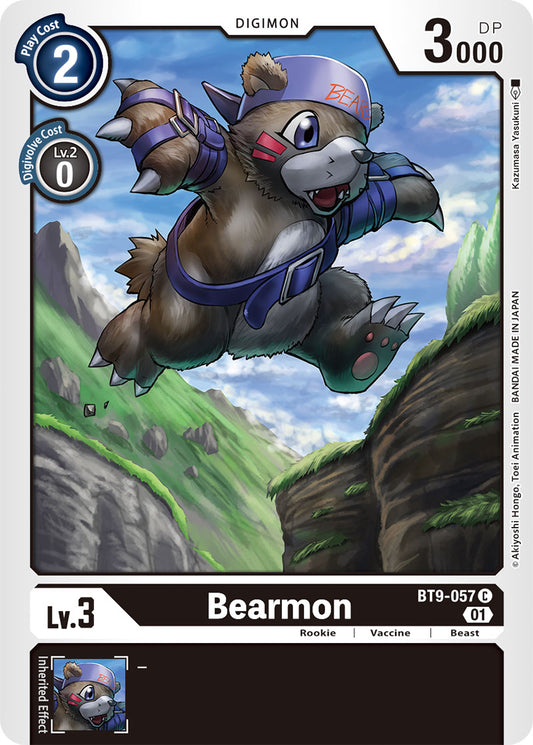 Digimon Card X Record Bearmon BT9-057 C