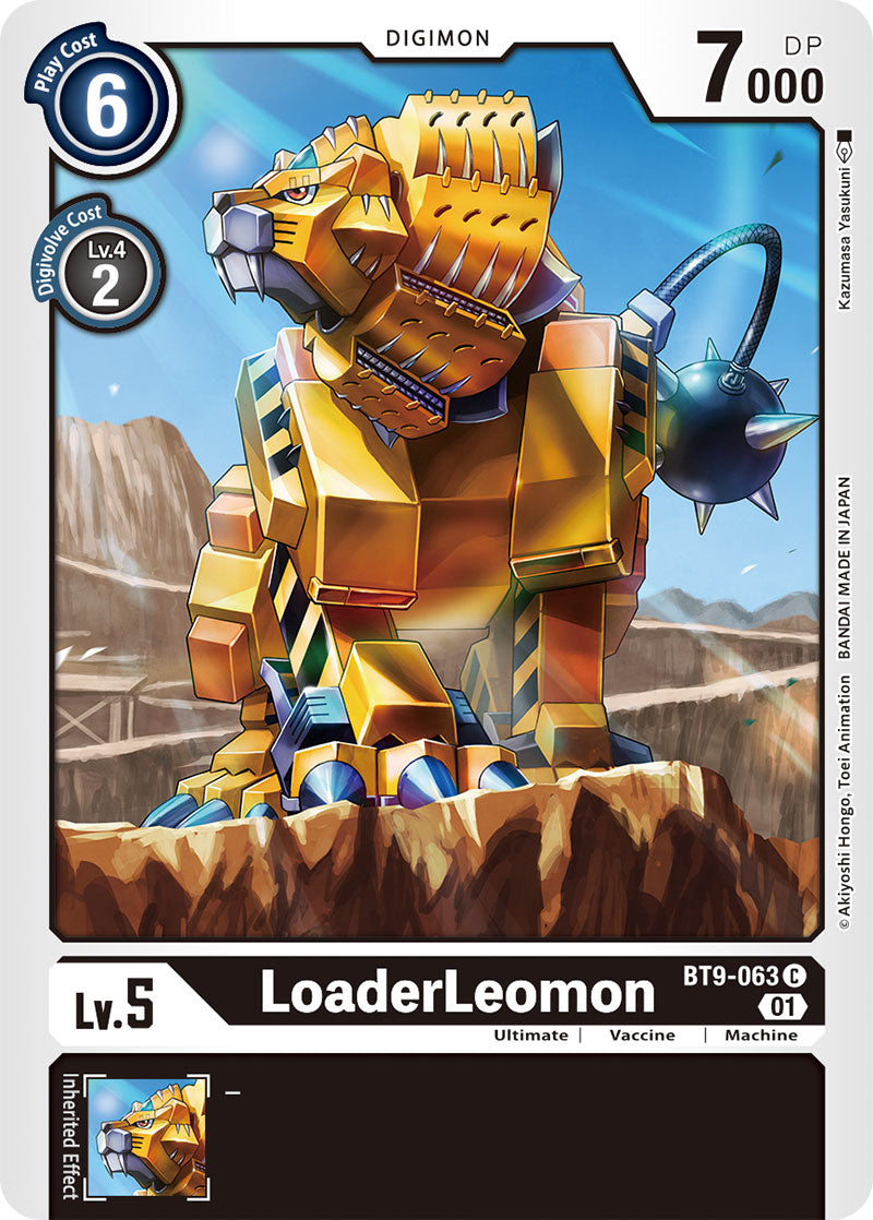 Digimon Card X Record LoaderLeomon BT9-063 C