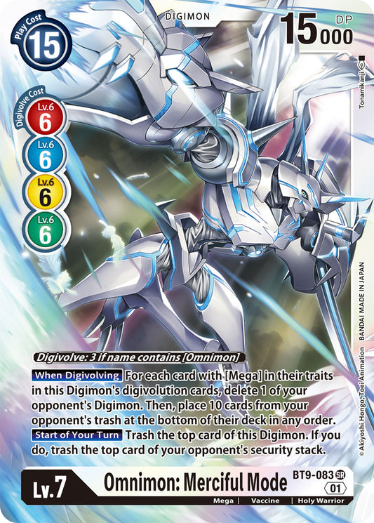 Digimon Card X Record Omnimon: Merciful Mode BT9-083 SR