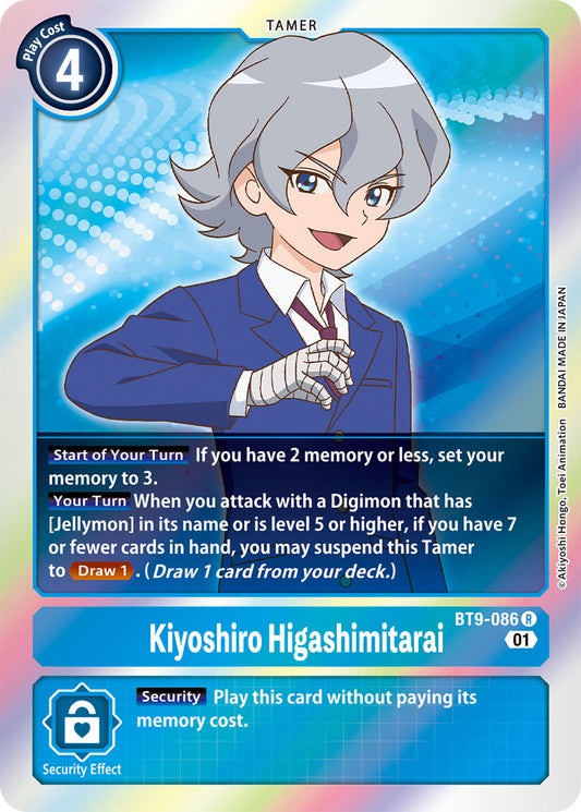 Digimon Card X Record Kiyoshiro Higashimitarai BT9-086 R