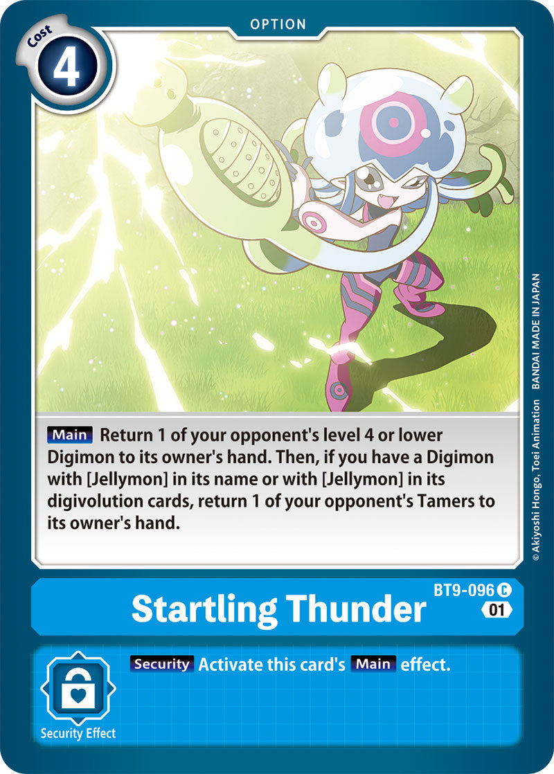 Digimon Card X Record Startling Thunder BT9-096 C