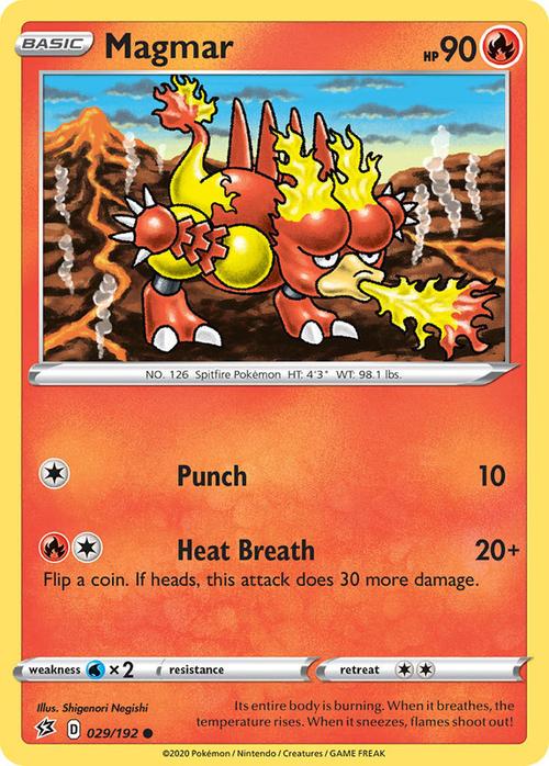 029/192 Magmar Rebel Clash (RCL) Common