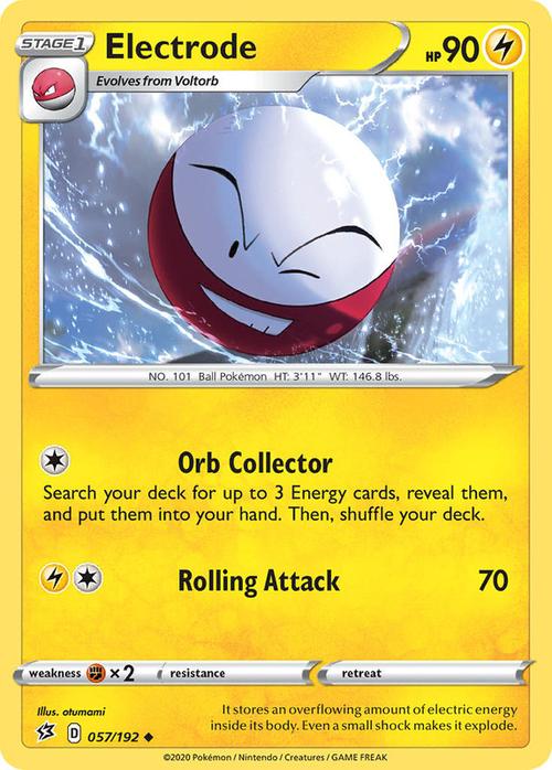 057/192 Electrode Rebel Clash (RCL) Uncomon