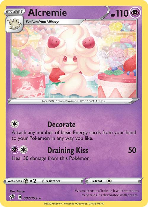 087/192 Alcremie Rebel Clash (RCL) Rare