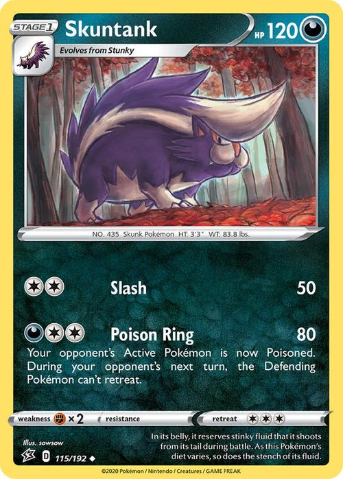 115/192 Skuntank Rebel Clash (RCL) Uncomon