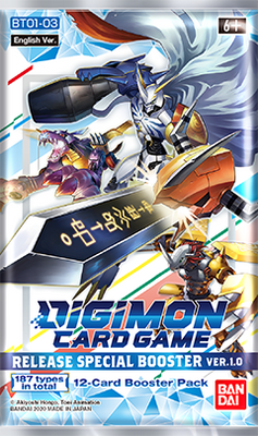 Digimon Card Game Release Special Booster Pack Ver 1.0