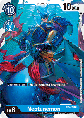 Digimon Card Battle of Omni Neptunemon BT5-030 U