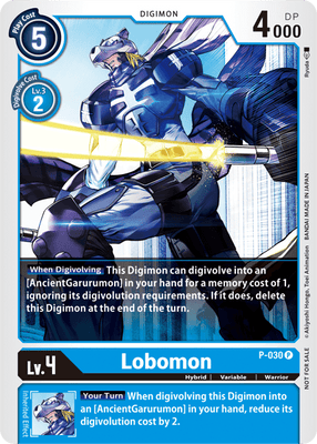Digimon Card Lobomon P-030 P