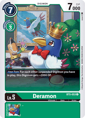 Digimon Card Battle of Omni Deramon BT5-053 C