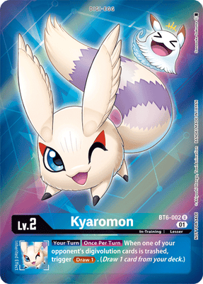 Digimon Card Kyaromon BT6-002 U (Alt. Art)