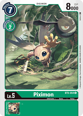 Digimon Card Battle of Omni Piximon BT5-054 C