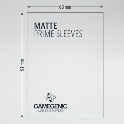 Gamegenic Prime Sleeves 100 - Limette