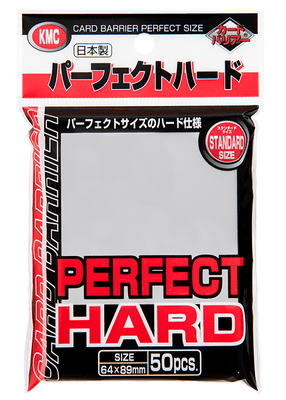 KMC 50pcs Card Barrier Perfect Hard 64x89mm